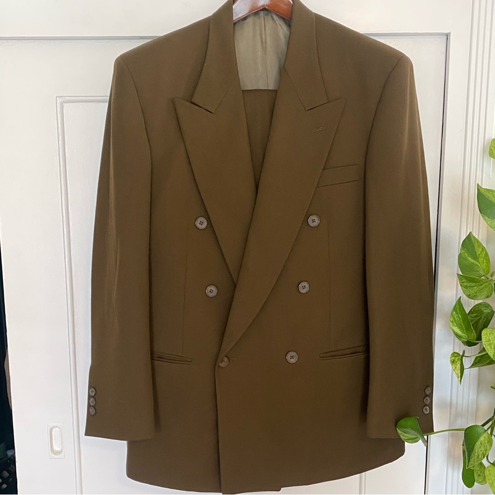 Men’s double breasted 2-piece Givenchy Suit and Trousers